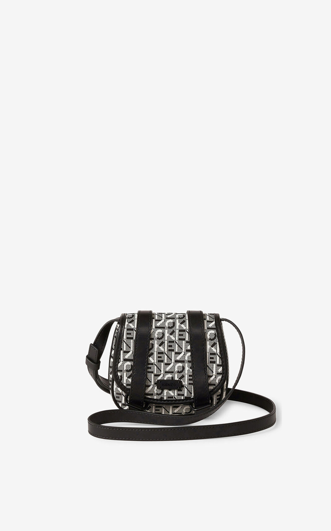 Bolsa Shopper Kenzo Courier mini jacquard Feminino - Cinzentas | 205MNYRED